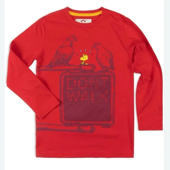 Peanuts Snoopy Appaman Long Sleeve T-Shirt - Picture 1 of 7